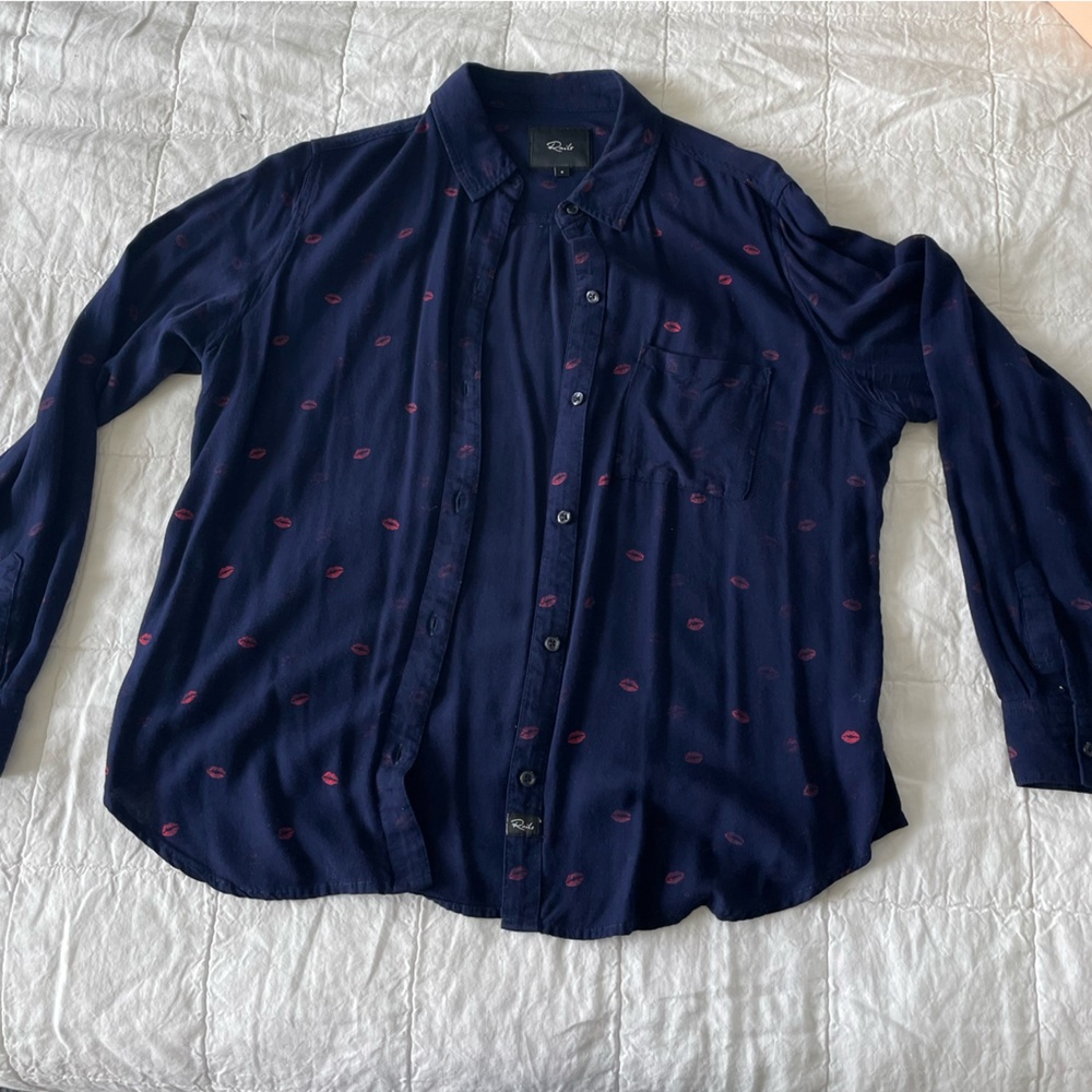 Rails Long Sleeve Button Up- super soft